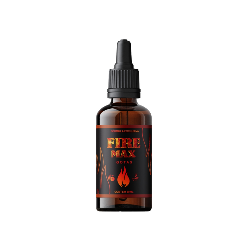 Fire Max Original 30ml - Suplemento Natural! - Promoção Oficial com Frete Grátis