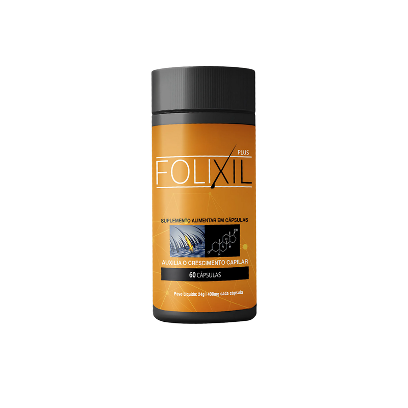 Folixil Original 60cp - Suplemento Natural - Promoção Exclusiva + Frete Grátis