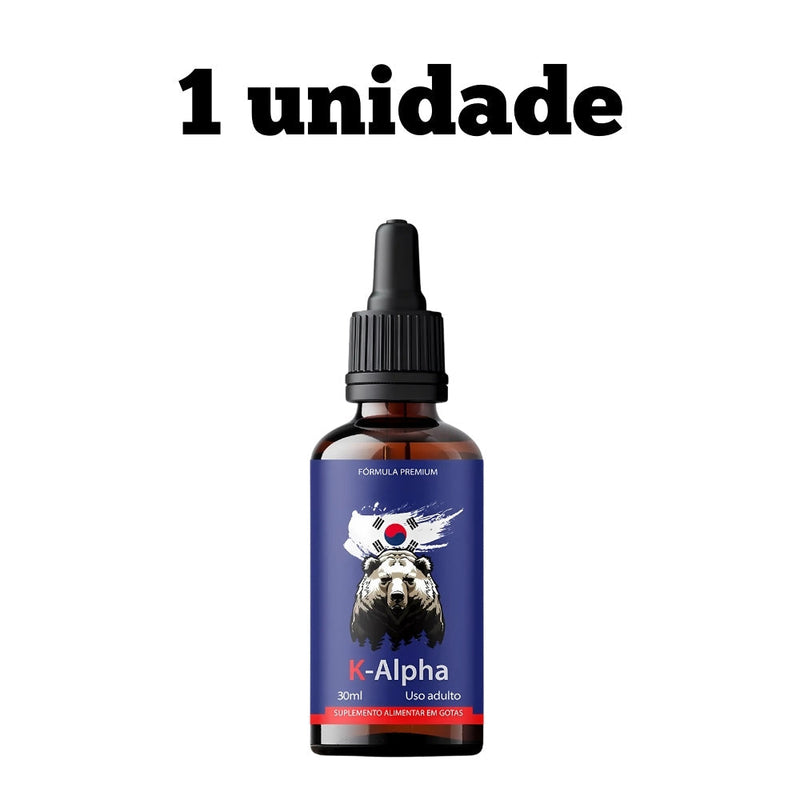 K-Alpha Original 30ml - Suplemento Natural - Promoção Exclusiva + Frete Grátis
