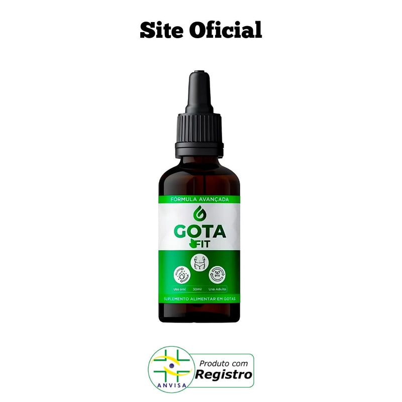 Gota fit Original 30ml - A Solução Que Facilita a Perda de Gordura! - Promoção Exclusiva + Frete Grátis