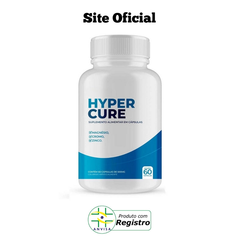 Hyper Cure Original 60cp - Suplemento Natural - Promoção Exclusiva + Frete Grátis