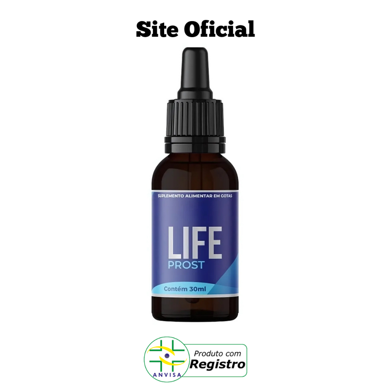 Life Prost Original 30ml - O Alívio Que Sua Próstata Precisa - Promoção Exclusiva + Frete Grátis