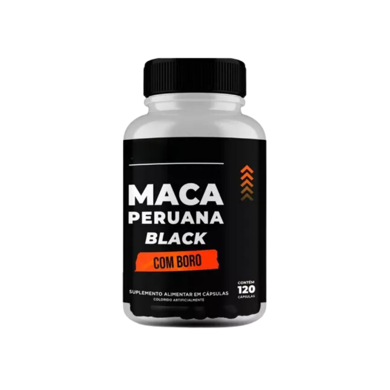 Maca Peruana Black 120cp - Suplemento Natural  - Promoção Exclusiva + Frete Grátis