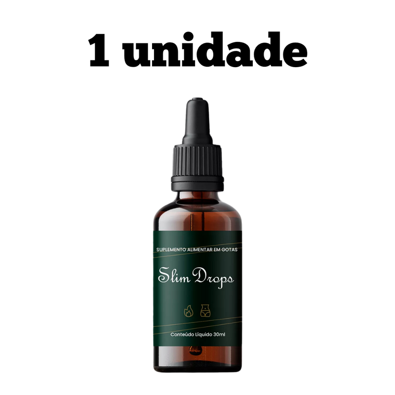 Slim Drops 30ml - A Solução Para Gordura Localizada - Promoção Exclusiva + Frete Grátis