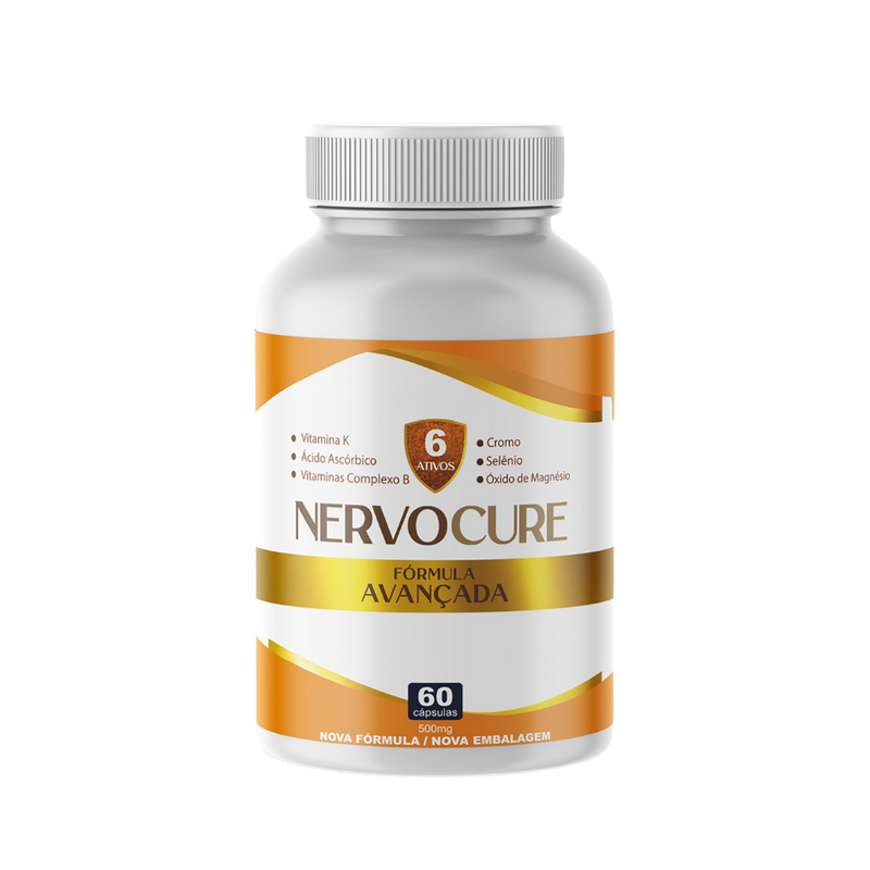 Nervocure Original 60cp - Suplemento Natural! - Promoção Exclusiva + Frete Grátis