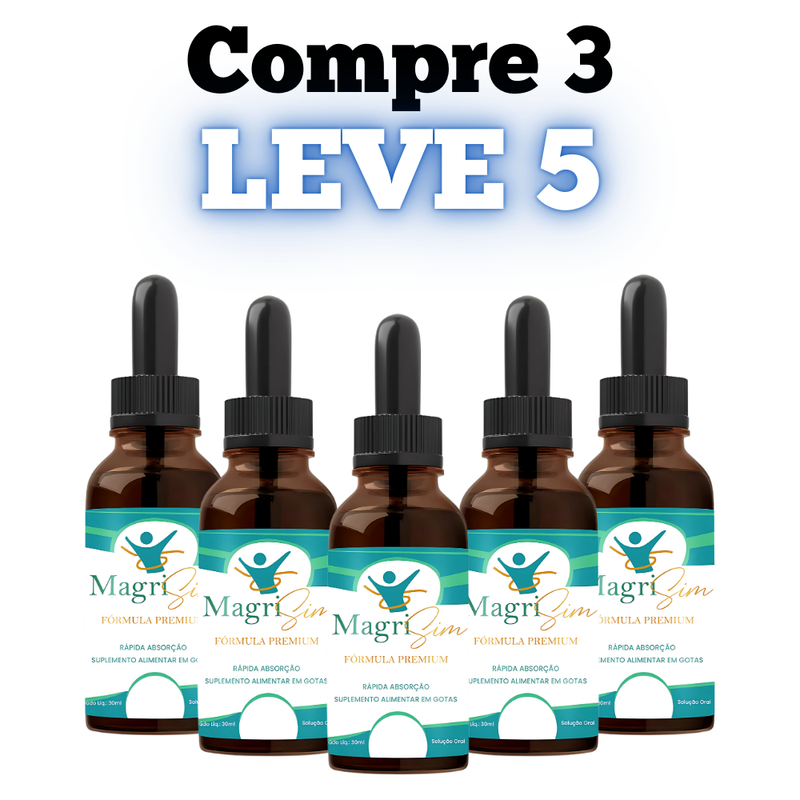 Magri Slim 30ml - A Solução Para Gordura Localizada - Promoção Exclusiva + Frete Grátis