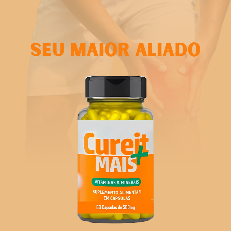 Cureit Mais Original 60cp - Suplemento Natural - Promoção Exclusiva + Frete Grátis