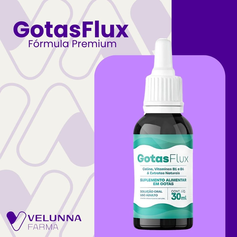 GotasFlux Original 30ml - Suplemento Natural - Promoção Exclusiva + Frete Grátis