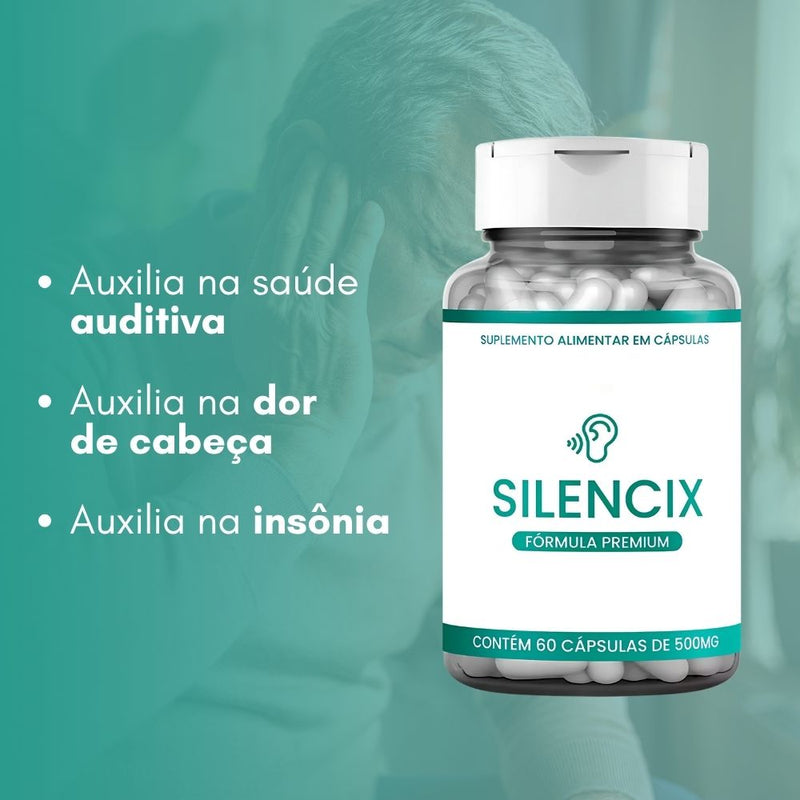 Silencix Original 60cp - Suplemento Natural - Promoção Exclusiva + Frete Grátis