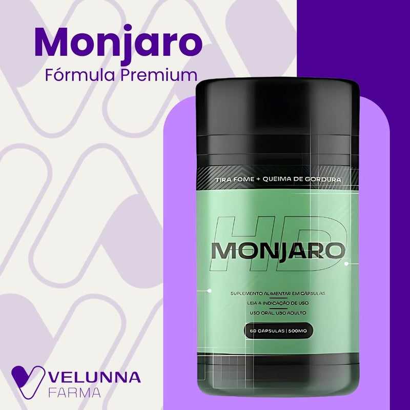 Monjaro Original 60cp - Suplemento Natural - Promoção Exclusiva + Frete Grátis