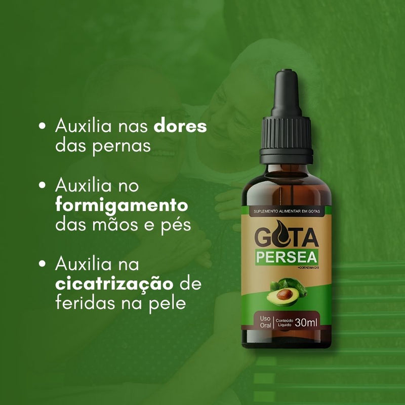 Gota Persea Original 30ml - Suplemento Natural - Promoção Exclusiva + Frete Grátis