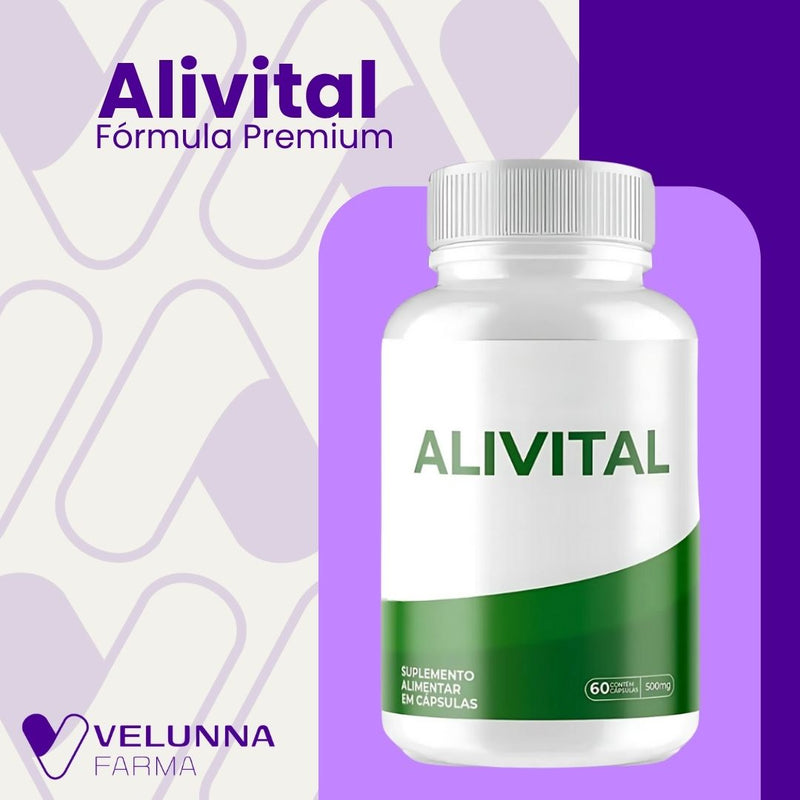 Alivital Original 60cp - Suplemento Natural - Promoção Exclusiva + Frete Grátis