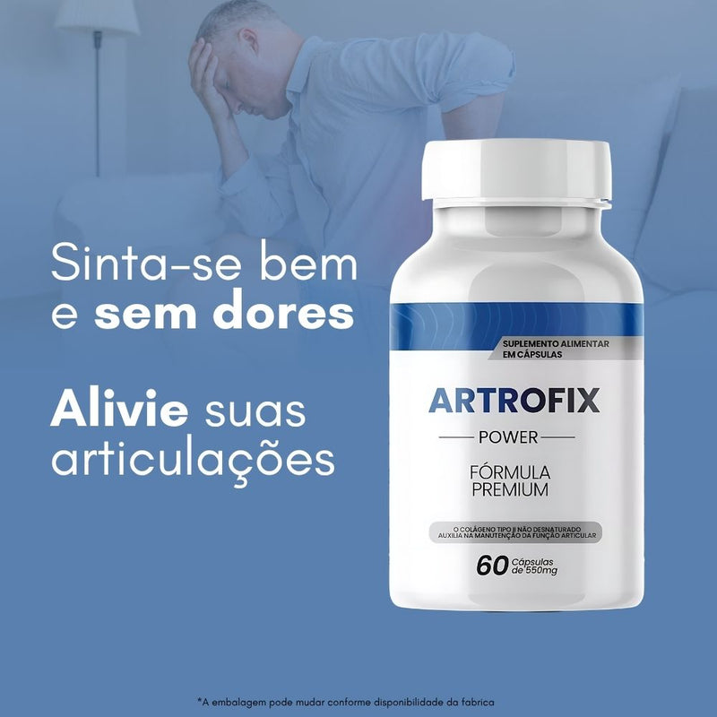 Artrofix Original 60cp - Suplemento Natural - Promoção Exclusiva + Frete Grátis