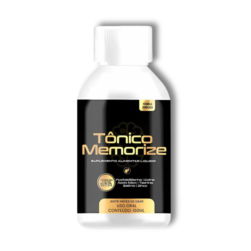 Tônico Memorize Original 150ml - Suplemento Natural - Promoção Exclusiva + Frete Grátis