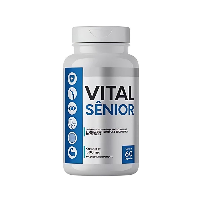 Vital Sênior Caps Original 60cp - Suplemento Natural! - Promoção Exclusiva + Frete Grátis