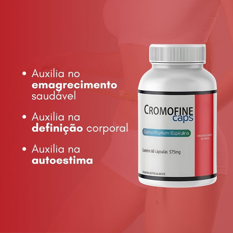 Cromofine Caps Original 60cp - Suplemento Natural - Promoção Exclusiva + Frete Grátis