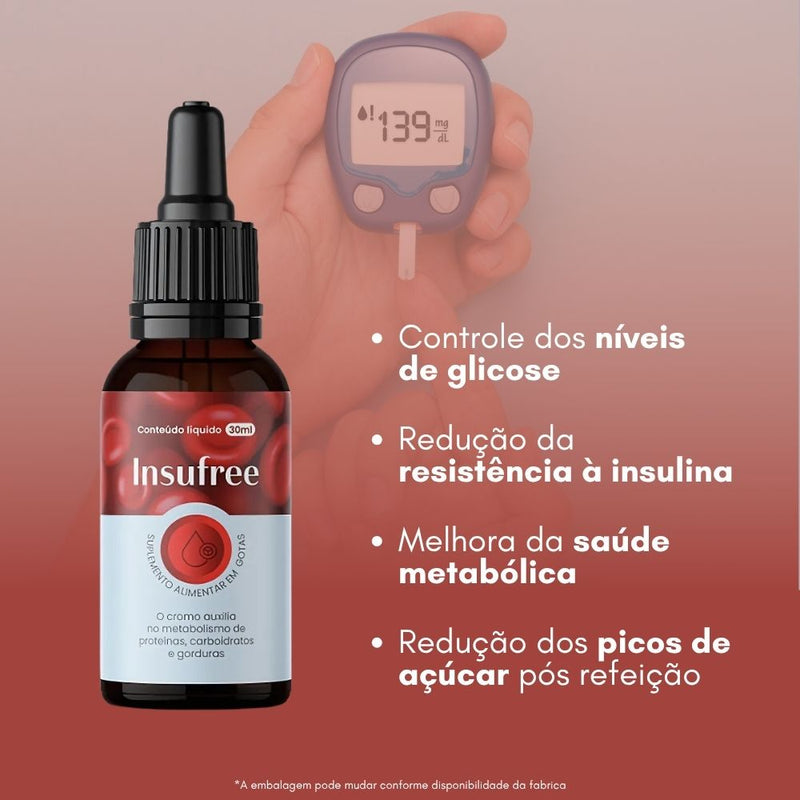 Insufree Original 30ml - Suplemento Natural - Promoção Exclusiva + Frete Grátis
