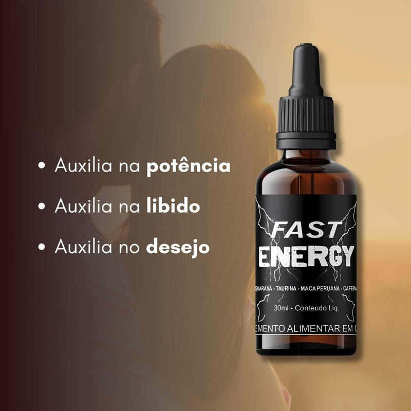 Fast Energy Original 30ml - Suplemento Natural - Promoção Exclusiva + Frete Grátis