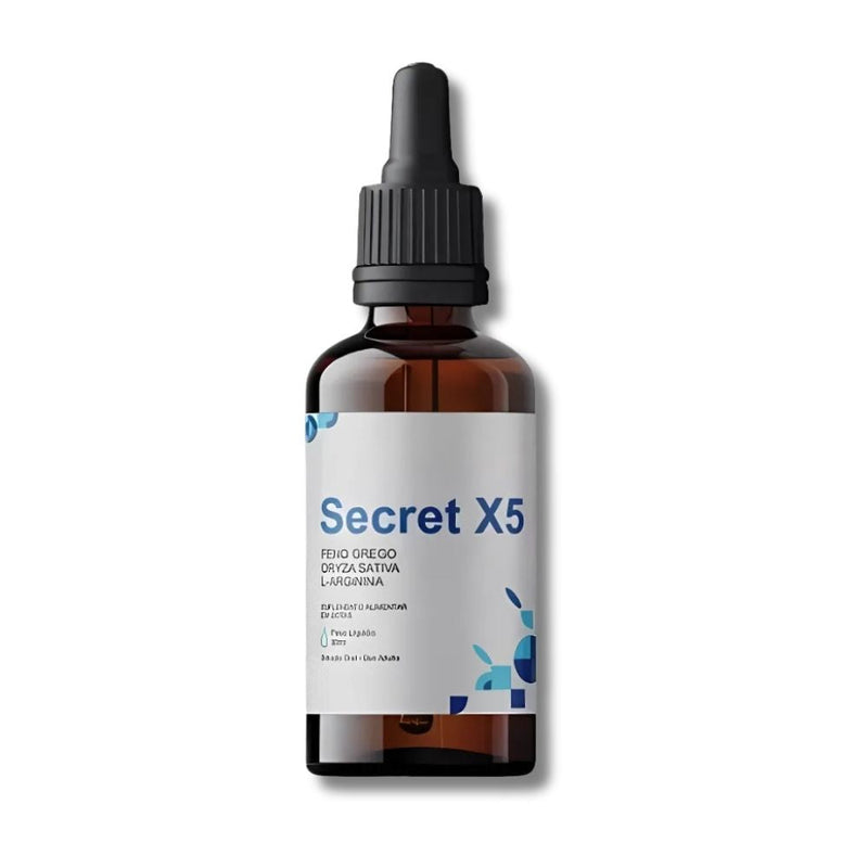 Secret X5 Original 30ml  - Suplemento Natural - Promoção Exclusiva + Frete Grátis