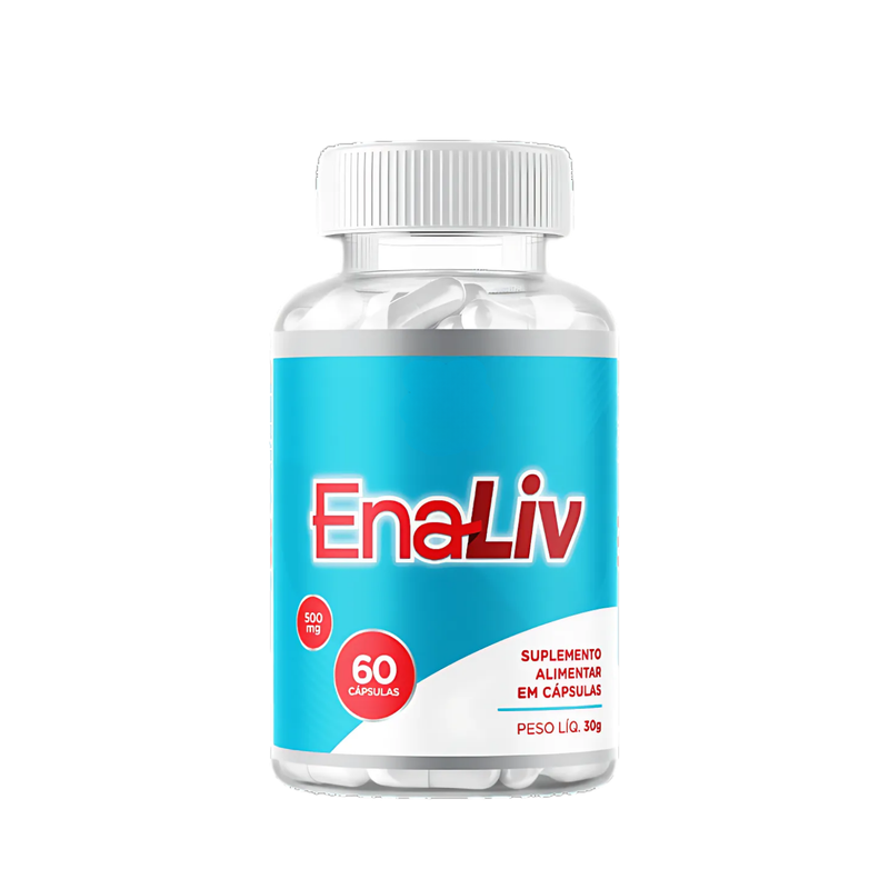 Enaliv Original 60cp. - O Fim Das Suas Dores Chegou! - Promoção Oficial com Frete Grátis