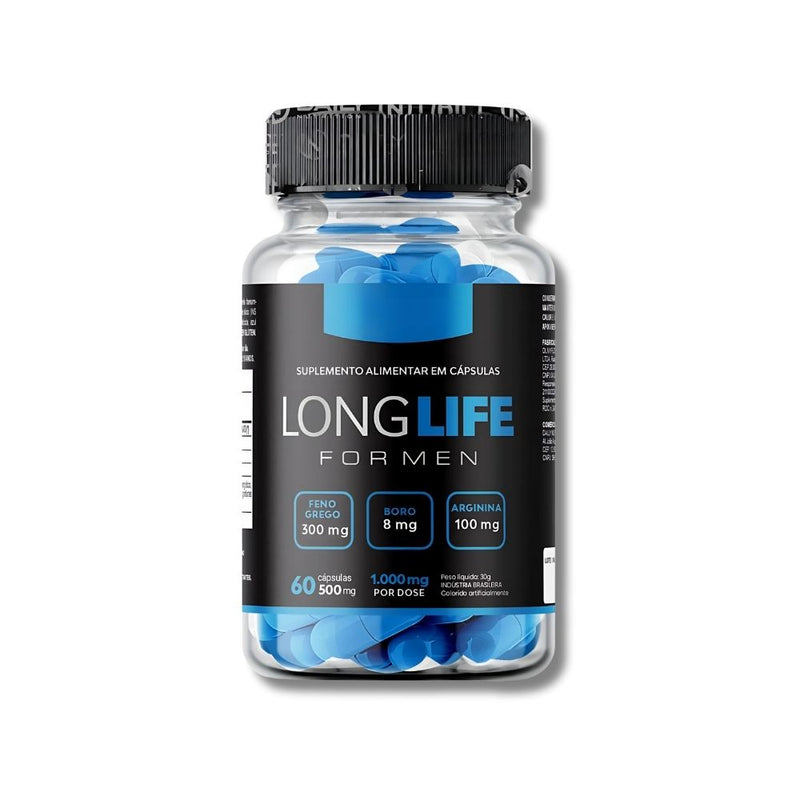 Long Life Original 60cp  - Suplemento Natural - Promoção Exclusiva + Frete Grátis