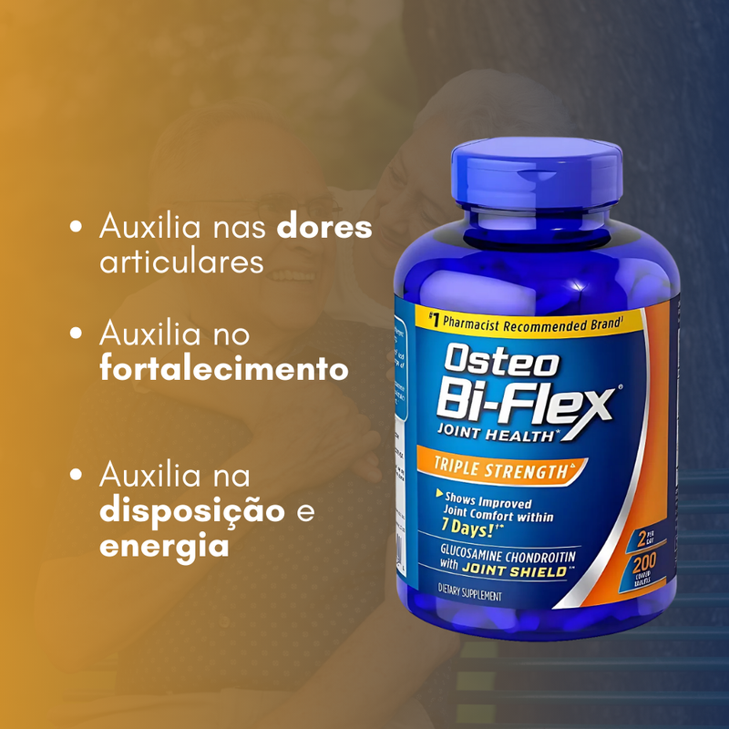 Osteo Bi-flex Original 60cp - Suplemento Natural - Promoção Exclusiva + Frete Grátis