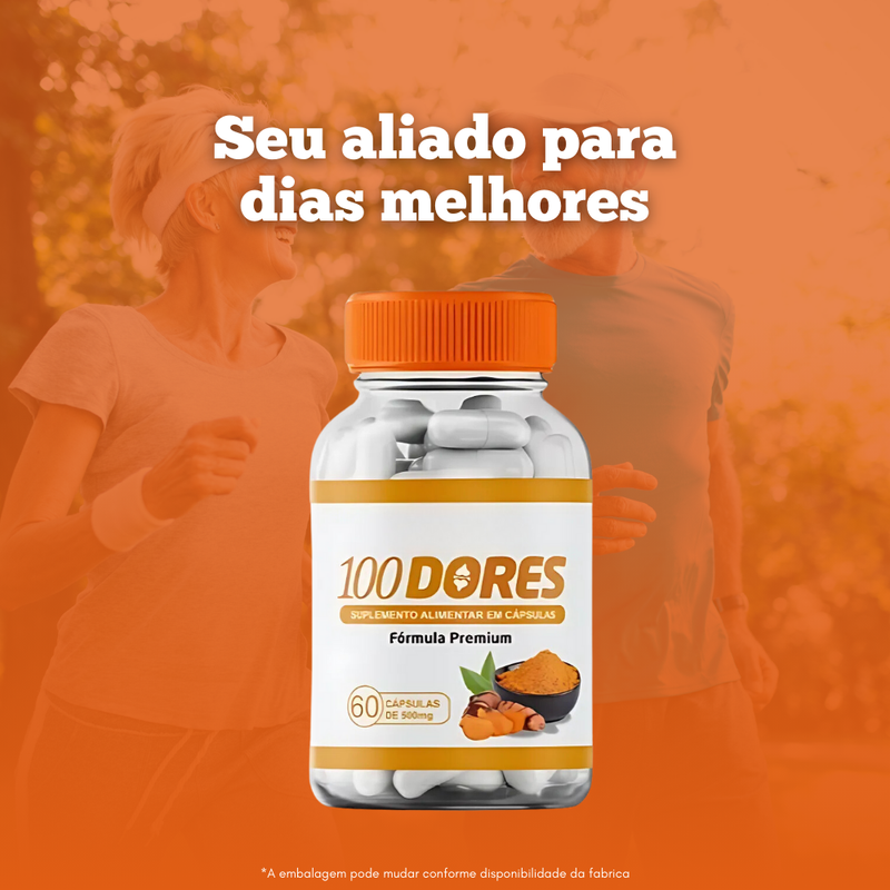 100Dores Original 30cp - Suplemento Natural - Promoção Exclusiva + Frete Grátis