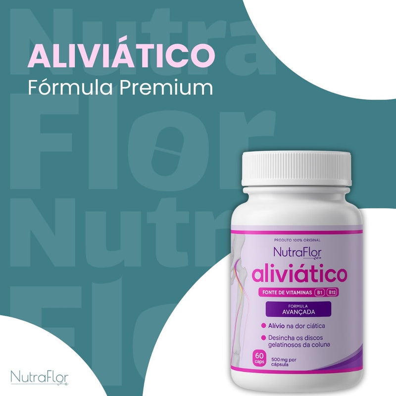 Aliviático Original 30cp - Suplemento Natural - Promoção Exclusiva + Frete Grátis