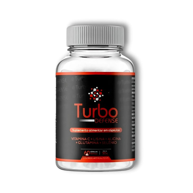 Turbo Defense Original 60cp - Suplemento Natural - Promoção Exclusiva + Frete Grátis