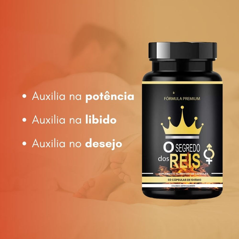 O Segredo Dos Reis Original 60cp - Suplemento Natural - Promoção Exclusiva + Frete Grátis