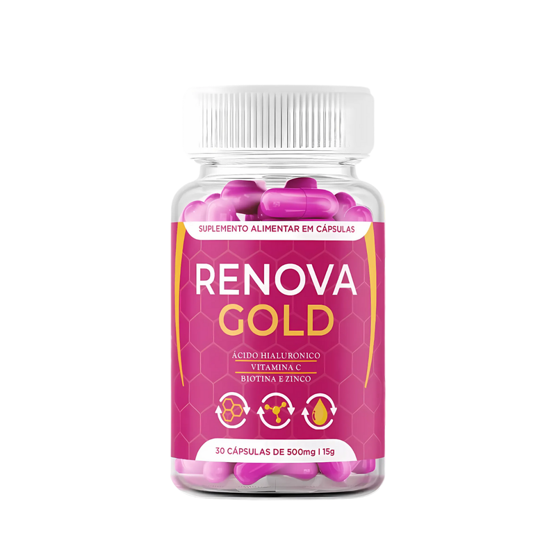 Renova Gold Original 30cp + BRINDE! - Suplemento Natural  - Promoção Exclusiva + Frete Grátis
