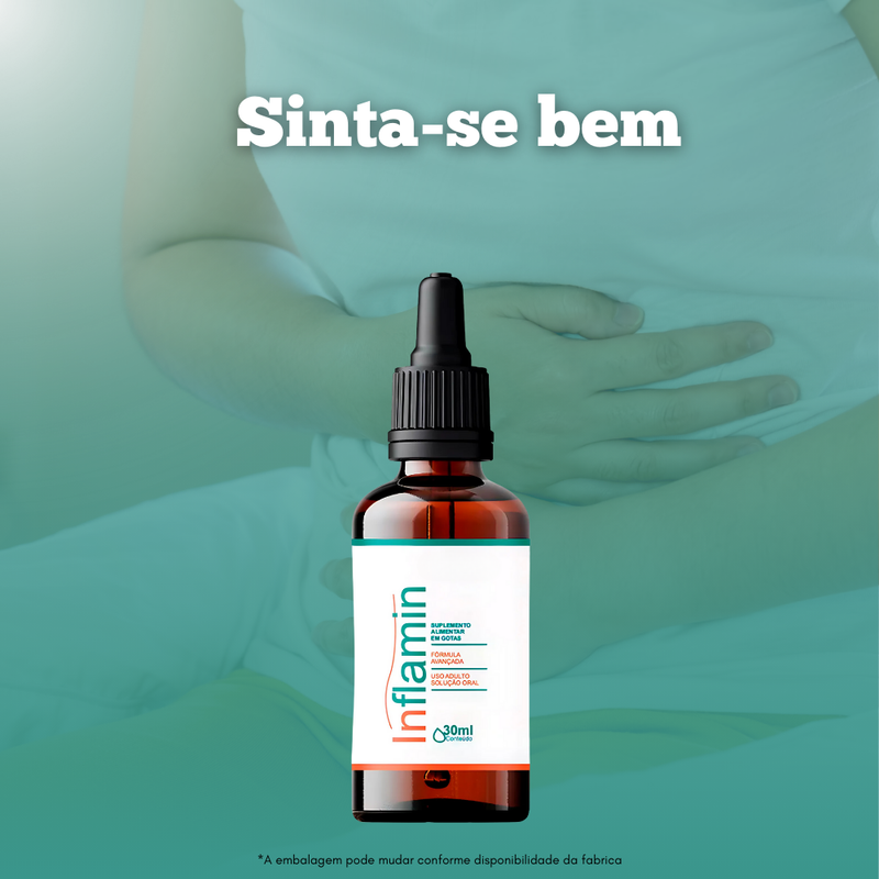 Inflamin Original 30ml - Suplemento Natural! - Promoção Exclusiva + Frete Grátis