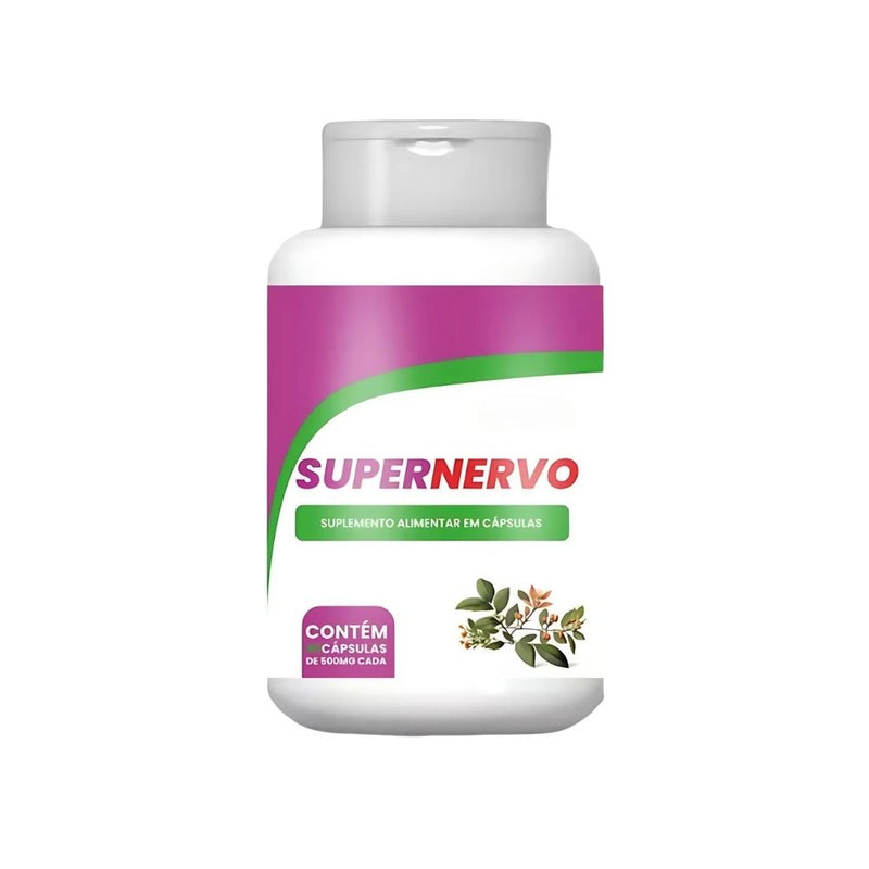 SuperNervo Original 60cp - Suplemento Natural - Promoção Exclusiva + Frete Grátis