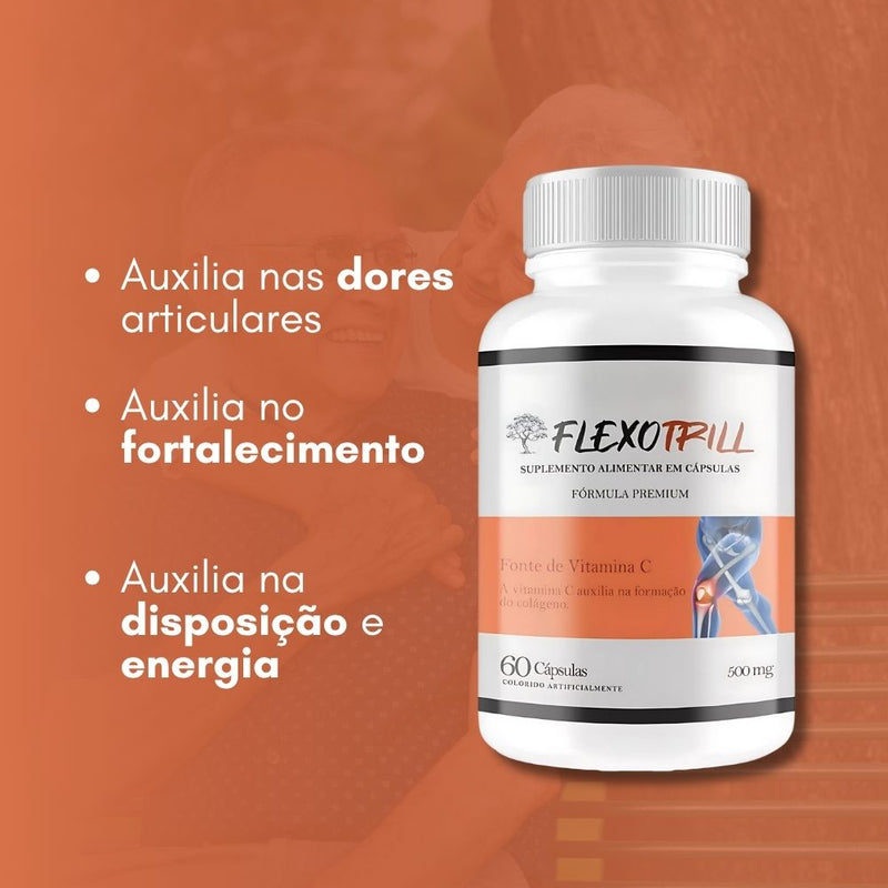 FlexoTrill Original 60cp - Suplemento Natural - Promoção Exclusiva + Frete Grátis