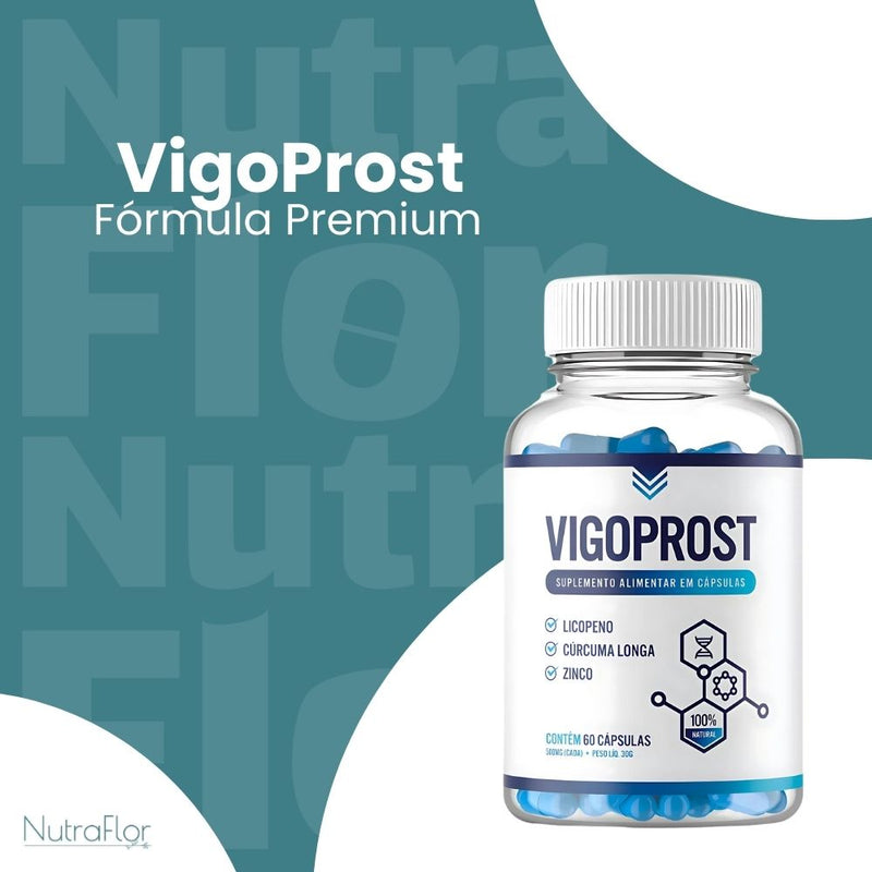 VigoProst Original 60cp - Suplemento Natural - Promoção Exclusiva + Frete Grátis