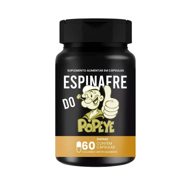 Espinafre Do Popeye Original 60cp - Suplemento Natural - Promoção Exclusiva + Frete Grátis