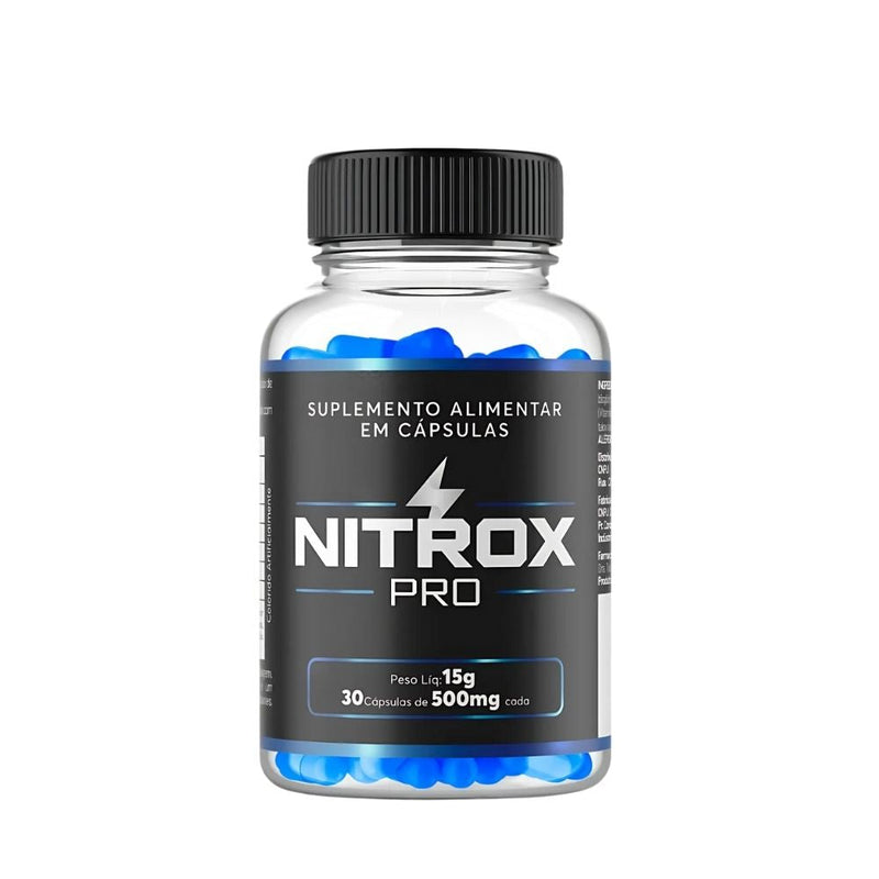 Nitrox PRO Original 60cp - Suplemento Natural - Promoção Exclusiva + Frete Grátis
