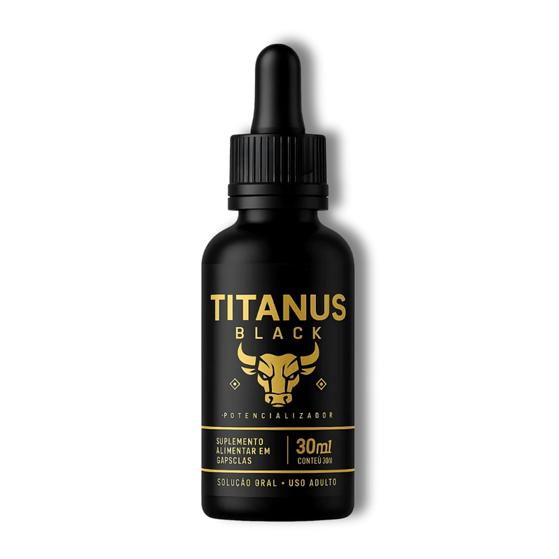 Titanus Black Original 30ml - Suplemento Natural - Promoção Exclusiva + Frete Grátis