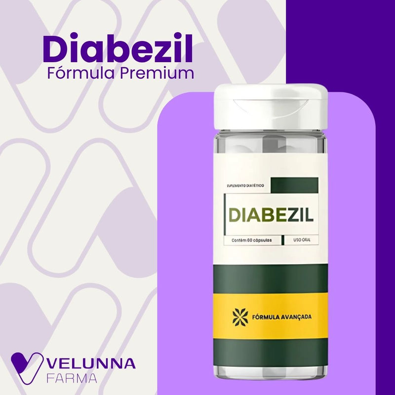 Diabezil Original 60cp  - Suplemento Natural - Promoção Exclusiva + Frete Grátis