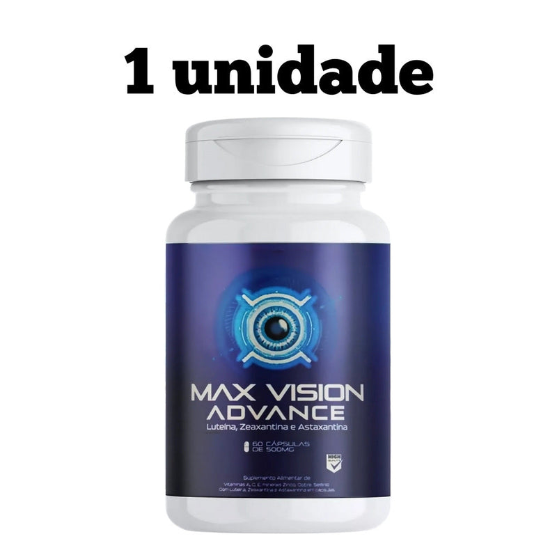 Max Vision Advance Original 60cp - Proteja Seus Olhos e Volte a Ver Com Clareza - Promoção Exclusiva + Frete Grátis