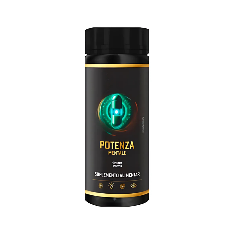 Potenza Mentale Original 60cp - Suplemento Natural - Promoção Exclusiva + Frete Grátis