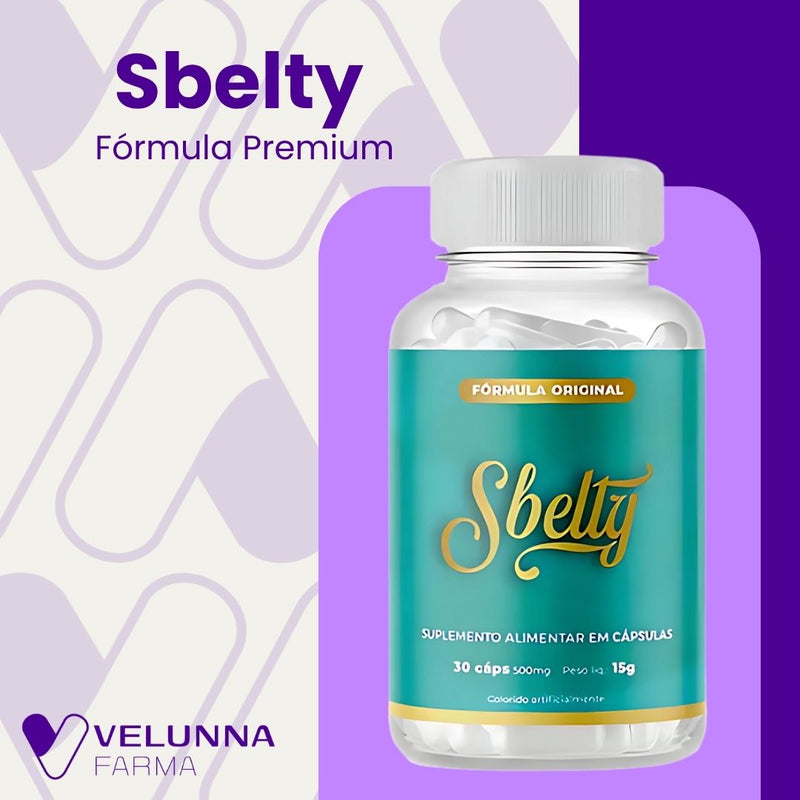 Sbelty Original 60cp - Suplemento Natural - Promoção Exclusiva + Frete Grátis