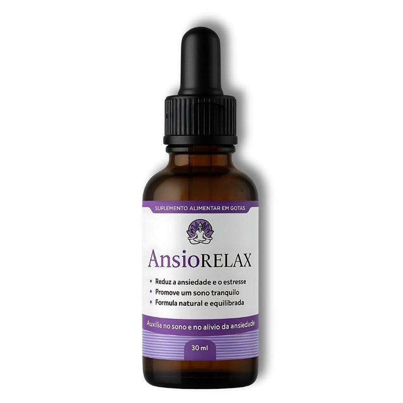 AnsioRELAX Original 30ml - Suplemento Natural - Promoção Exclusiva + Frete Grátis