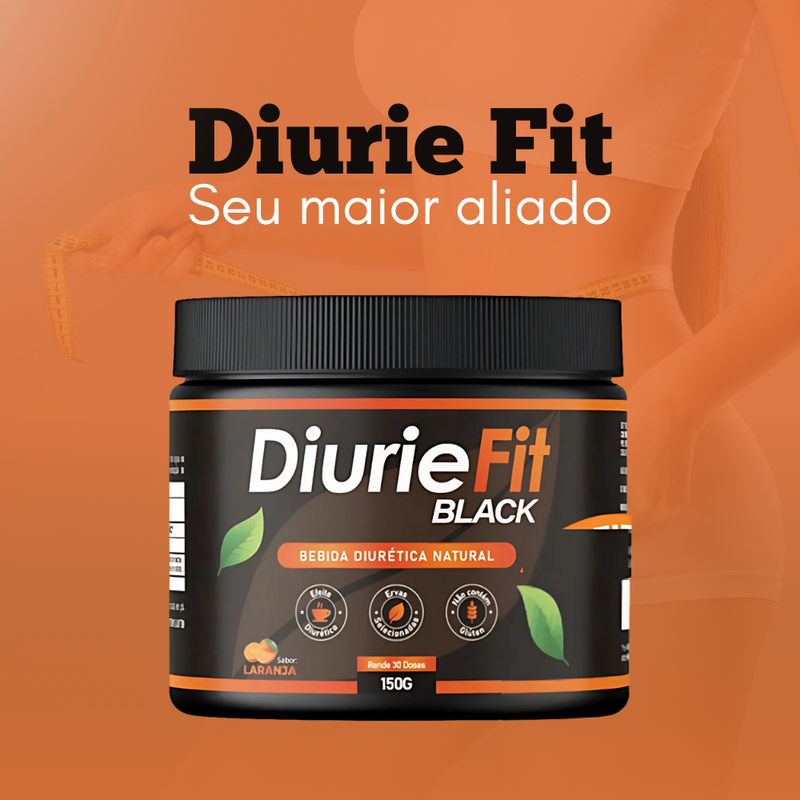 Diurie Fit Black Original 150g - Suplemento Natural! - Promoção Exclusiva + Frete Grátis