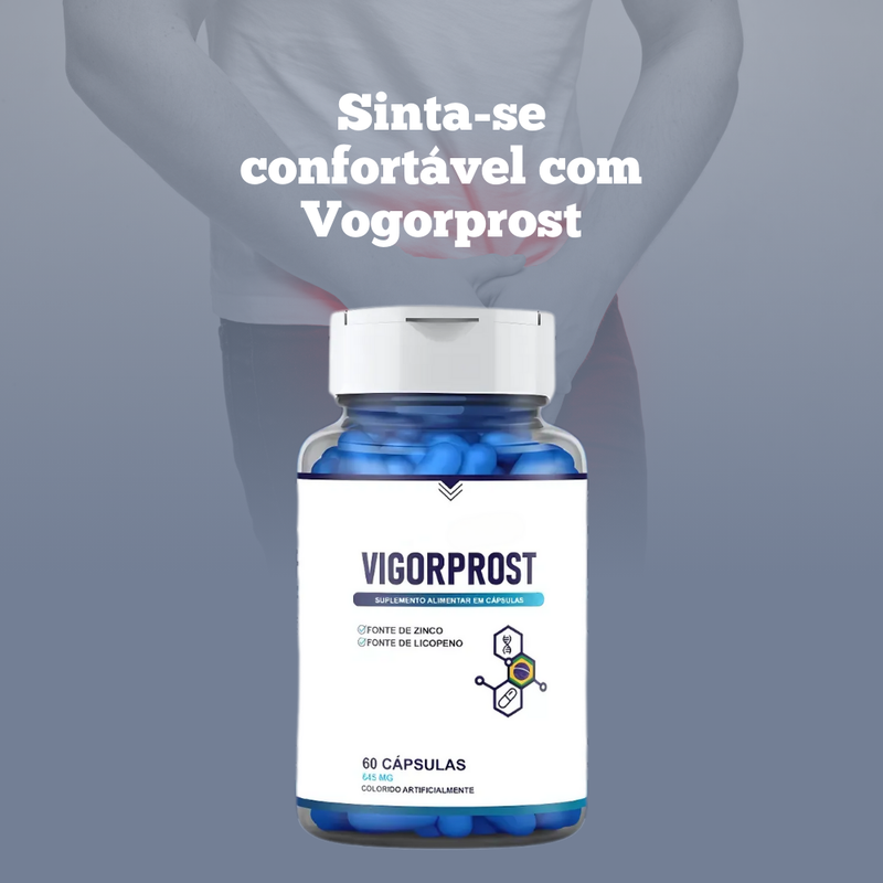 Vigorprost Original 60cp - Suplemento Natural! - Promoção Exclusiva + Frete Grátis