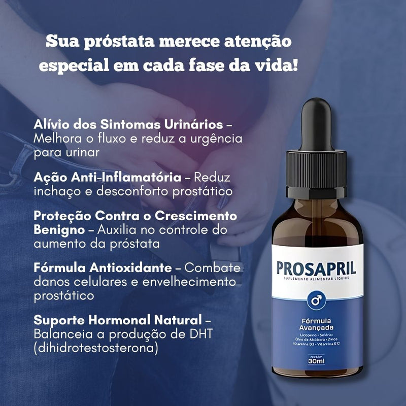 Prosapril Original 30ml - Suplemento Natural - Promoção Exclusiva + Frete Grátis