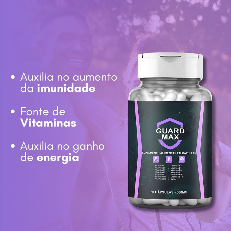 Guard Max Original 60cp - Suplemento Natural - Promoção Exclusiva + Frete Grátis