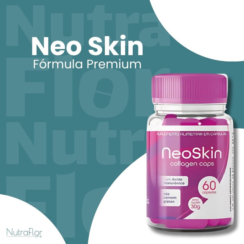 Neo Skin Original 60cp - Suplemento Natural - Promoção Exclusiva + Frete Grátis