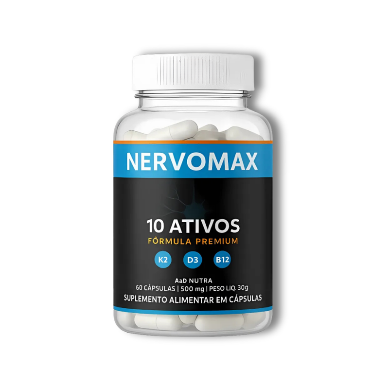 Nervomax Original 60cp - Suplemento Natural - Promoção Exclusiva + Frete Grátis