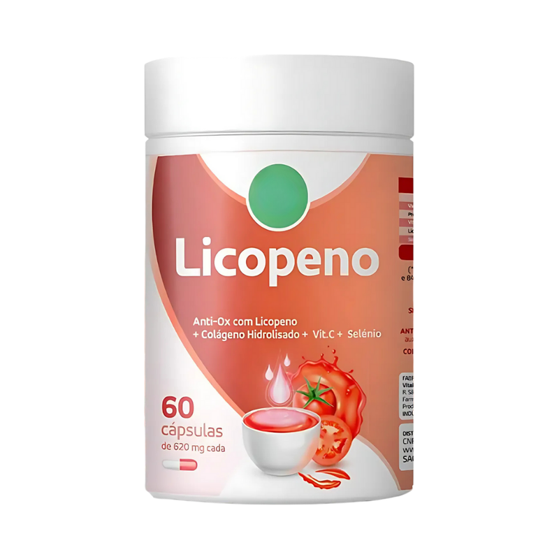 Licopeno Original 60cp - Suplemento Natural! - Promoção Exclusiva + Frete Grátis